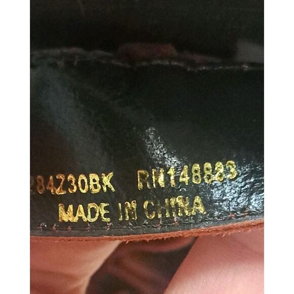 Lola Cruz Boho Embellished Lace-up Dress Sandal US 8 Fringe Gladiator Brick Red - Picture 7 of 8